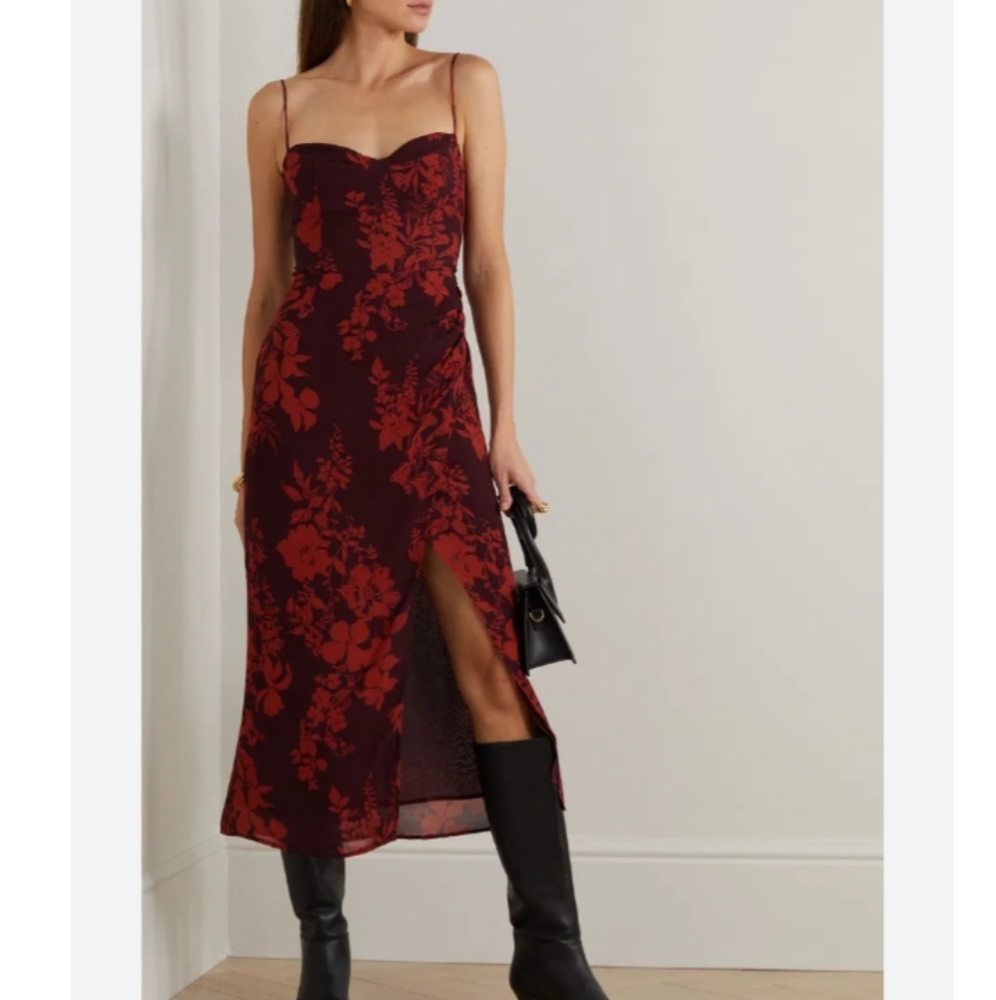 Reformation Kourtney Dress Divina 12